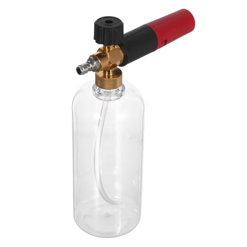 Flacon plastique pulvérisateur de mousse réglable pour éviter les rayures au lavage auto