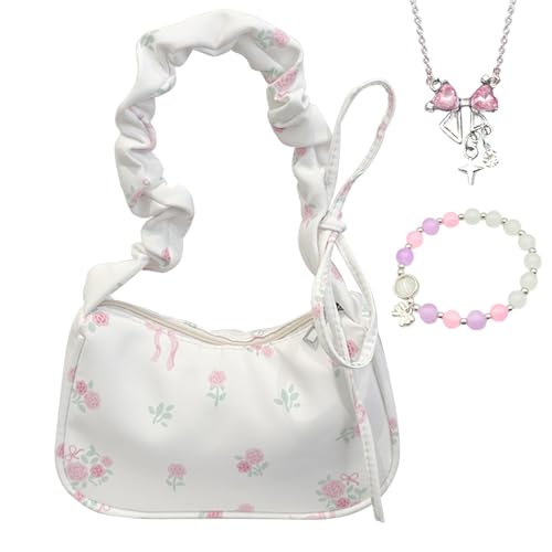 FOSDICK Bolso Niña, Bolsos Para Niñas, Bolso Bandolera, Bolsos de Hombro Pequeños, Mini Bolso Y2k, Bolso Pequeño para Niña Mujer, 22x14x8,5cm FOSDICK Bolso Niña, Bolsos Para Niñas, Bolso Bandolera, Bolsos de Hombro Pequeños, Mini Bolso Y2k, Bolso Pequeño para Niña Mujer, 22x14x8,5cm