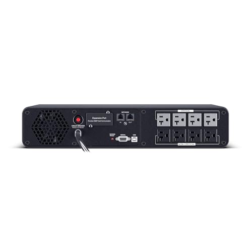 Image of CyberPower CP2000PFCRM2U PFC Sinewave UPS Battery Backup and Surge Protector, 2000VA /1200W, 8 Outlets, AVR, Short Depth 2U Rackmount, UL Certified