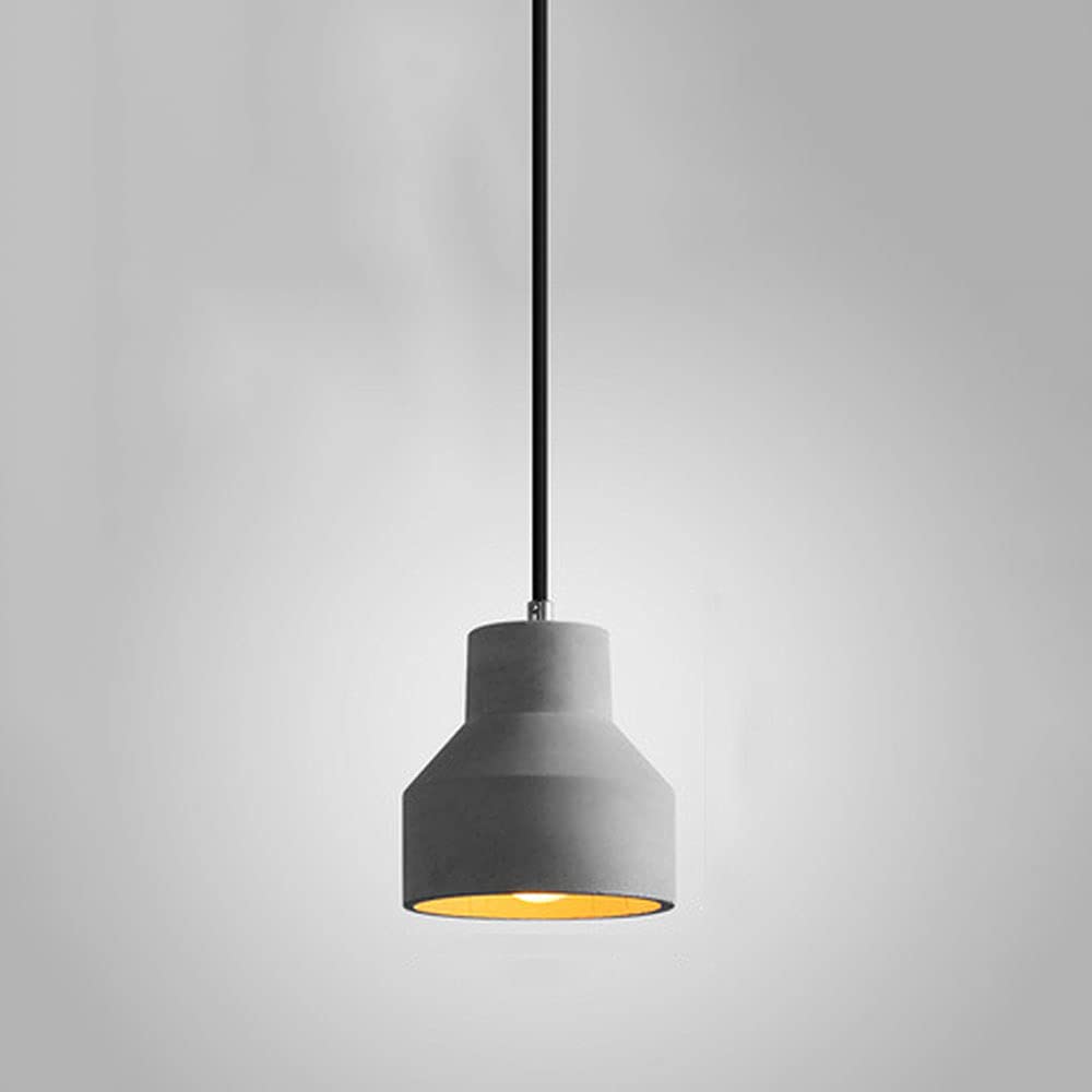 Lustre industriel béton suspension E27 pour créer une ambiance bistrot vintage chez soi