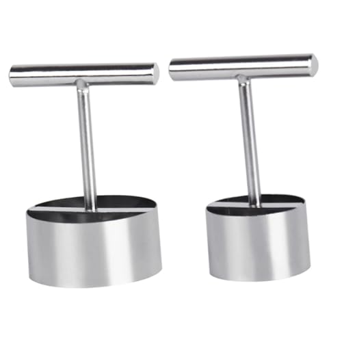 STOBAZA 2Pcs Stainless Steel Fruit Core Remover Multifunctional Pear Corer Tools for Removal From Fruits Kitchen Accessory for Home Use