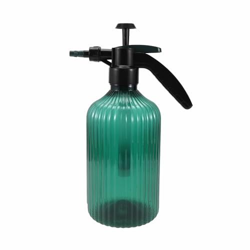 Hihaha Sprühflasche/Außenpflanzenzerstäuber Pump-Sprühflasche Wasserpumpe für Garten Zuhause/Einstellbarer Kunststoff 2L / 1 Stück Grün