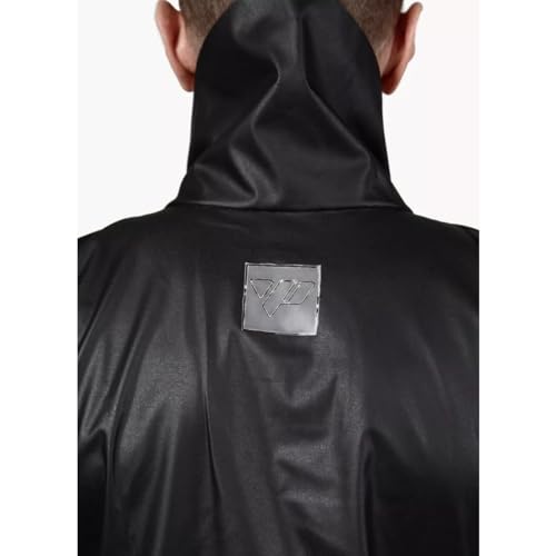 Capa de Chuva Pantaneiro Conjunto PVC Com Gola - Preto - G