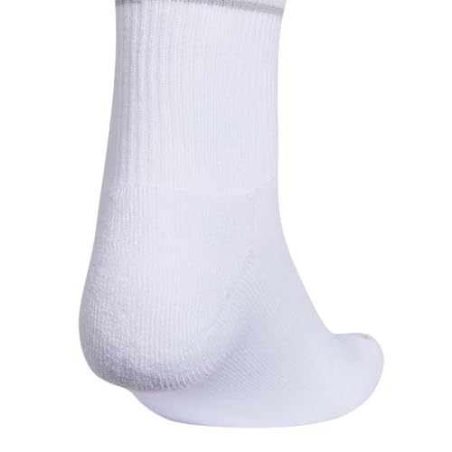 Image of adidas Cushioned Sport High Quarter Socks 3-Pairs Durable & Comfortable