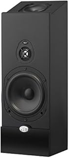 NHT Media Series 2-Way Dolby Atmos Satellite Speaker, Single Unit, High Gloss Black (MS - Satellite Black)