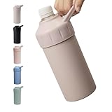 【monet fav】 ペットボトルホルダー 保冷 真空断熱 ペットボトルカバー ケース 熱中症対策 500ml～650ml 炭酸 スポーツドンリクOK ステンレス鋼 (フェアリーピンク)