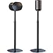 Speaker Stands for Sonos Era-100 & Era-300 - Height Adjustable Floor Stands 29.1''–39'', Dual-Mount Base for Space-Saving Placement, Concealed Cable Management, 11 lbs Max Load, 1 Pair, Black