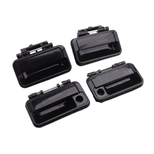 Poignée de porte extérieure robuste pour Pontiac Firefly noire