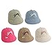 PTILSERY Embroidery Bowknot Floppy Hat for Girl r Spring Peaked Hat Fashion Sunproof Hat for Kids Outdoor Sun Protective Hat