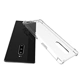 SCL Funda para Sony Xperia XZ4, Cscara Protectora TPU Anti-Rasguo, Anti-Huella Digital (Transparente)
