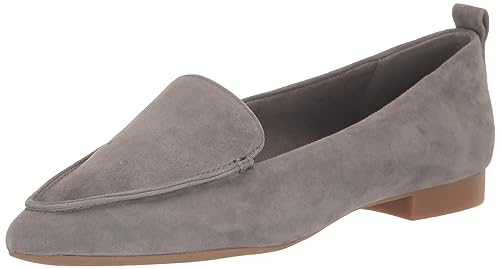 Bella Vita Women's Alessi Pointed Toe Flat Shoes, Grey Suede Leather, 6.5 Wide by Bella Vita - Used condition - US$38.41
