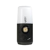 UCO Madrona Plus 300 Lumen Hang-Out Tabletop Lantern with Rechargeable Li-ion Battery, Infinity Dial Variable Brightness, and Quick Connect Magnetic Hanging System, Black