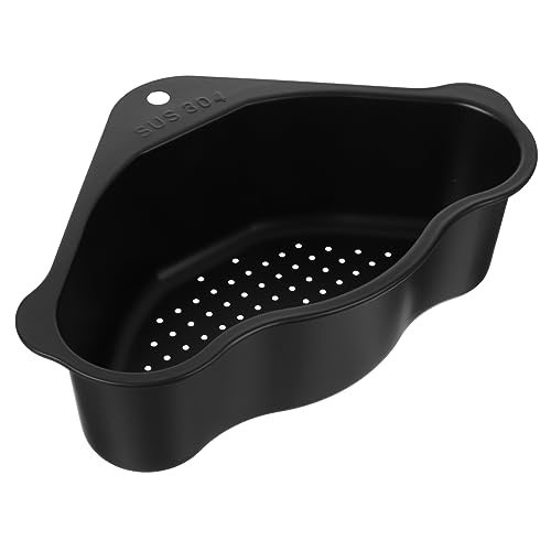 Colador canasto de acero inoxidable para fregadero de cocina