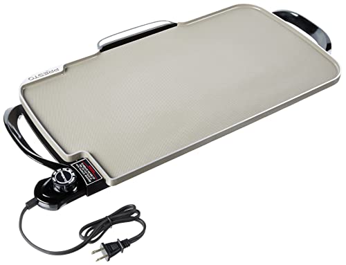 Presto 07062-22-Inch Ceramic Removable Handles Electric Griddle, Grey Ceramic by Presto - Image 3
