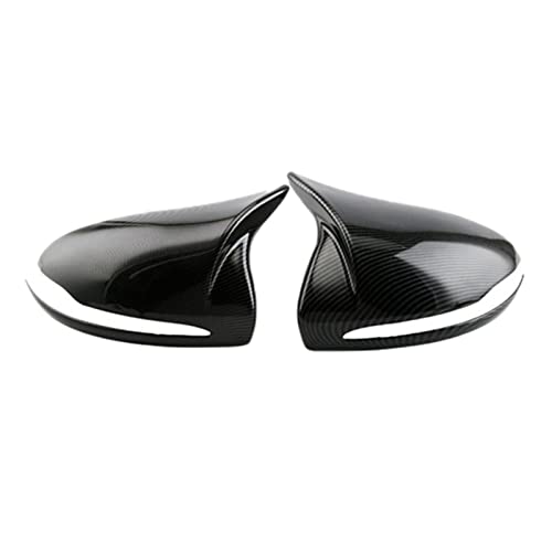 Coques de rétroviseur style corne en ABS haut de gamme pour Mercedes Classe C W205 et E W213