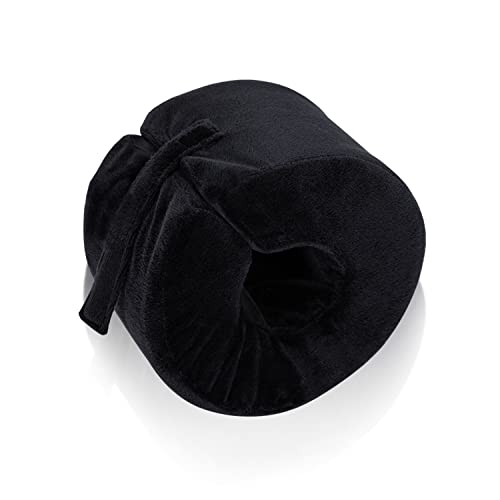 Image of SWISSELITE Foot Elevation Pillow Ankle Heel Protector Wedge Foot Support Cushion Anti-Bedsore Zipper Removable Cover Sleeping Rest - Nursing Cushion for Recovery