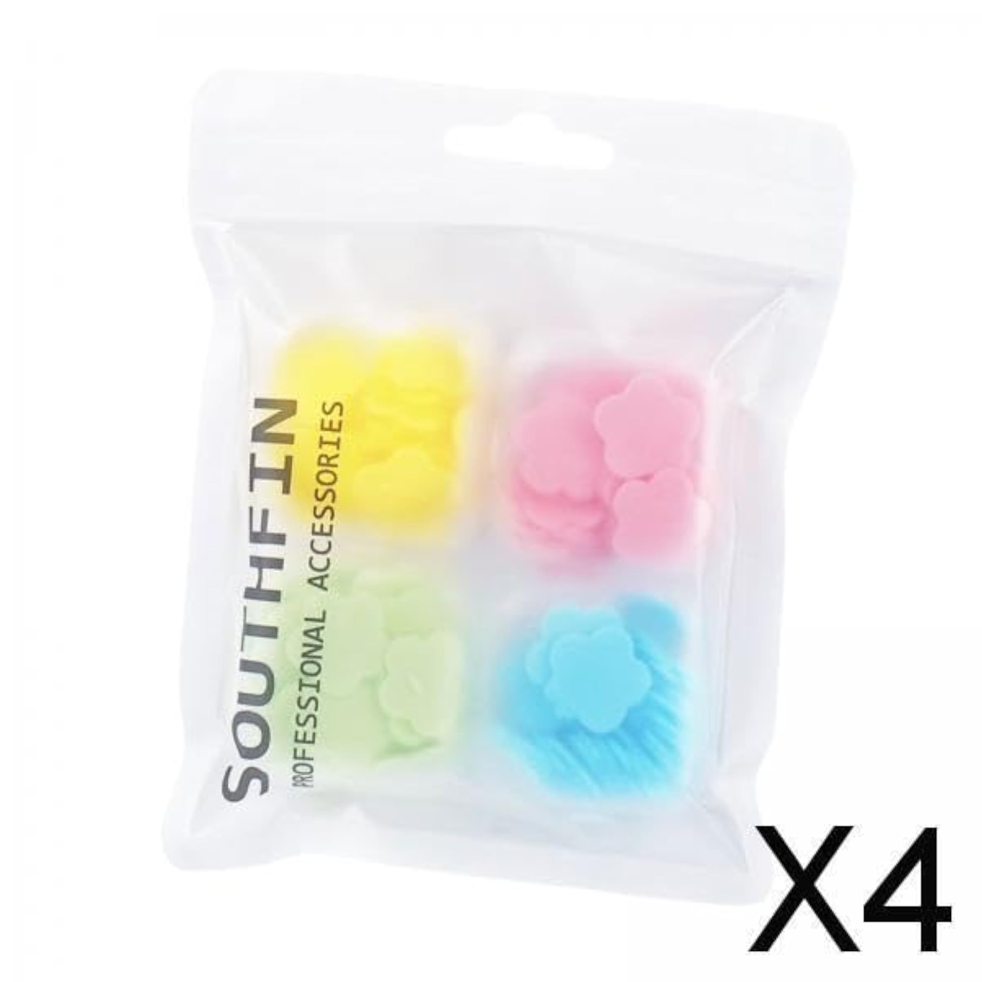 4x200 Pieces Soap Paper Sheets, Mixed Colors