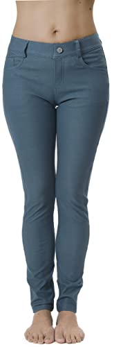 Image of Prolific Health Women's Jean Look Jeggings Tights Slimming Many Colors Spandex Leggings Pants Capri S-XXXL