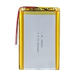 YTKavq 3.7V 5000mAh Battery 855887 Lithium Polymer Ion Rechargeable Li-ion Li-Po Battery with 2P PH 2.0mm Pitch Connector