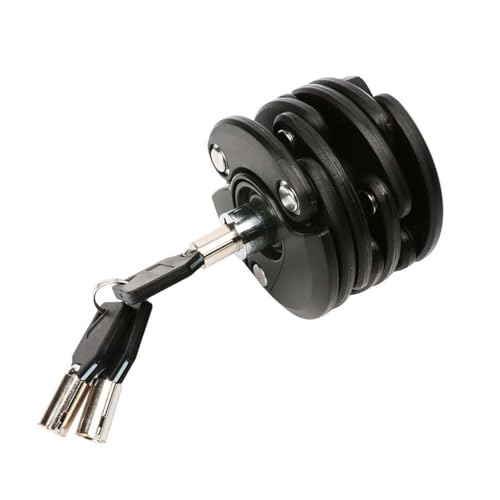 Bloqueio de bicicleta,Bloqueio de corrente de bicicleta | Bloqueio de bicicleta dobrável de pouco pe