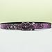 Rhinestone Cat Paw Buckle Belt for Women Men, Y2K Studded Punk Belt, Snake Print Leather Waist Belts Fashion Accessories
