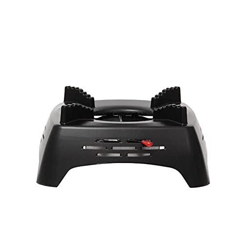 Preisvergleich Produktbild TONPOP Tragbarer Alkoholkocher für Outdoor-Camping-Grill-Picknick-Quadra... ohne Verschmutzung Edelstahl-Rundofen