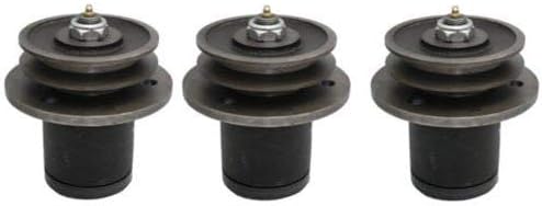 BAP Set of Three (3) aftermarket Compatible with King Kutter Finish Mower Spindle Code 502303