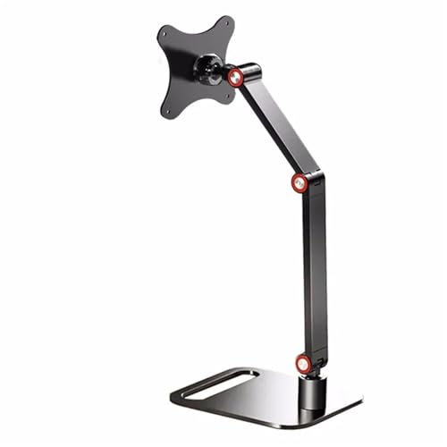 XWMSCLAK Soporte de Escritorio Universal for Monitor de 12 a 17,3 Pulgadas, Base expandible, Soporte Vertical Externo Plegable for Pantalla.(1 Arm)
