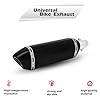 Vagary New Akraphovic Exhaust/Silencer Wtih Inbilt DB Killer for KTM, Kawasaki, Honda,TVS, Bajaj & Universal for bikes (BLACK)