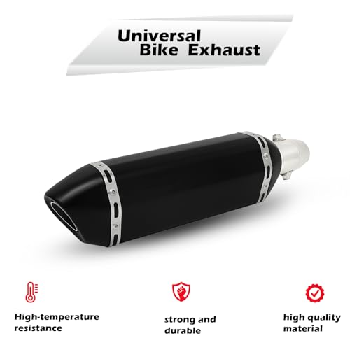 Vagary Store Vagary Akraphovic Exhaust Silencer Black - Image 6