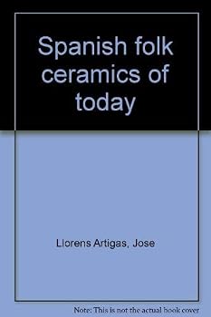 Hardcover Spanish folk ceramics of today Book