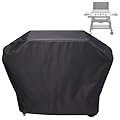 Grill Cover for Cuisinart 28" 2-in-1 Outdoor Griddler and Broiler Combo Grill, for Cuisinart 28" Outdoor Griddle with Hood, 600D Heavy Duty Waterproof UV Resistance Outdoor Cover