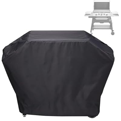 Grill Cover for Cuisinart 28" 2-in-1 Outdoor Griddler and Broiler Combo Grill, for Cuisinart 28" Outdoor Griddle with Hood, 600D Heavy Duty Waterproof UV Resistance Outdoor Cover