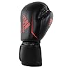 adidas-Boxing-Gloves-Speed-50-Boxing-Kickboxing-Boxing-Gloves-WomenBoxing-Gloves-for-Men-Boxing-Equipment adidas Boxing Gloves - Speed 50 - Gloves for Boxing & Kickboxing - Boxing Gloves Women -Boxing Gloves for Men - Boxing Equipment - Sparring Gloves (Black/RED, 14 oz)