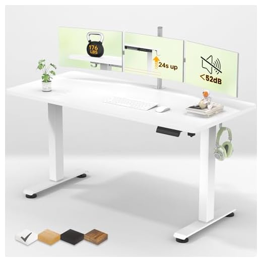 Veken 55" Adjustable Electric Standing Desk