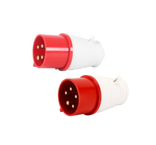 1 PCS �Y�Ɨp�R�l�N�^ 16A 32A IP44 �O���Y�Ɨp�\�P�b�g �I�o�^����щB���^�_�C���N�g�v���O�R�l�N�^ ��(LX 014 4 core 16A)