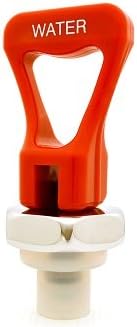 Faucet Upper Assembly - Red "Water" Handle