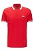 Produktbild BOSS Herren Paddy Poloshirt aus Baumwoll-Piqué mit Streifen an Kragen und Ärmelbündchen
