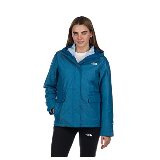 THE NORTH FACE Women’s Monarch Triclimate Insulated Jacket, Banff Blue/Beta Blue, X-Large