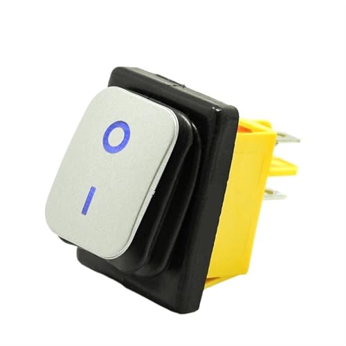 Interrupteur à bascule étanche 24V bleu T85 30A pour circuit - 4
