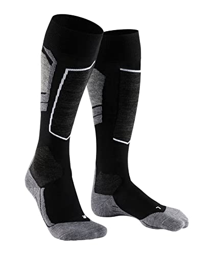 Image of FALKE Men's SK4 Advanced Ski Socks, Light Cushion, Quick Dry Merino Wool, 1 Pair