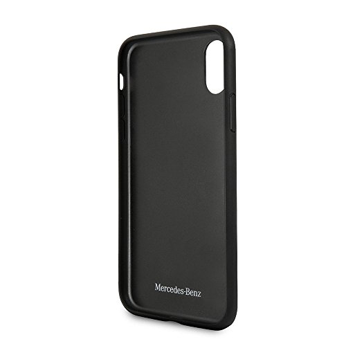 Cg Mobile Mercedes-Benz Phone Case For Iphone Xs/X In Navy Organic Collection, Real Leather Protective, Durable & Anti-Scratch Case With Accessible Ports, Shock Absorption & Signature Logo #TOP2