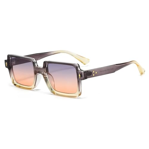 Lunettes de soleil rétro pour femmes avec protection totale UV400 et verres dégradés