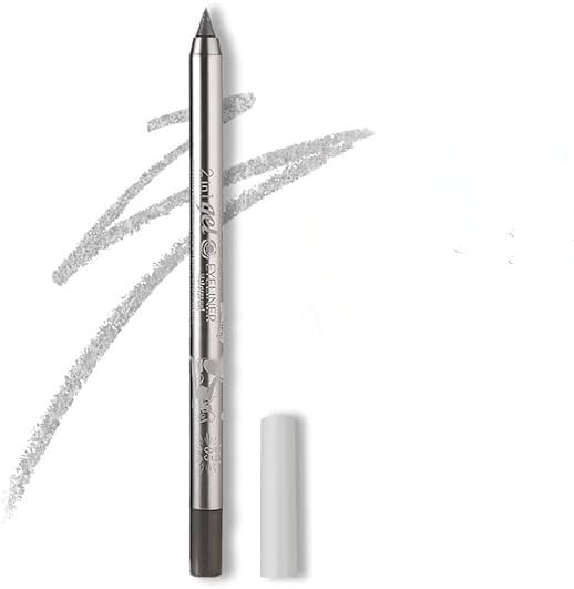 Delineador de ojos de color, Lápiz de Ojos Impermeable,Lápiz de delineador de ojos mate lápiz de lápiz de delineador de ojos profesional lápiz de maquillaje de sombra de ojos (05# Plata)