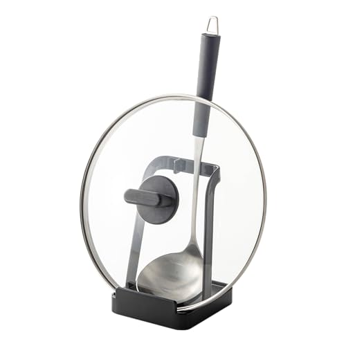 Yamazaki Home Tower Ladle Holder - Lid Stand For Utensils In Kitchen - Steel