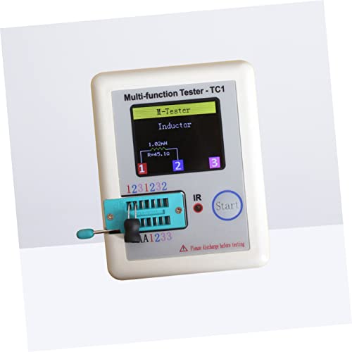 TEHAUX 3 Pecas Capacitor Te Kits Eletrônicos Medidor De Indutância Testador Npn Pnp Testador De Tran