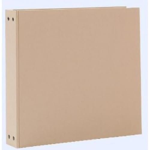 ポケットアルバム360枚 ベージュ リング式 大容量 フォトアルバム