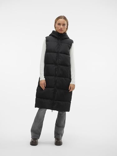 Vero Moda Vmligaane - Gilet Da Donna, Nero, S - 3