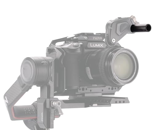 Image of Tilta 2X Carbon Fiber Rods 15mm for Rail Support System | Increased Strength | Limited Reflection | Lightweight | DSLR Shoulder Rig, Camera Stabilizer Cage, Matte Box (15cm)