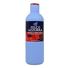 Felce Azzurra Sakura Flowers - Oriental Essence Body Wash - Fine And Elegant Fragrance - Transparent Freshness Of The Freesia - Cherry Blossom Melts With The Delicacy Of The Peony Petals - 22 Oz